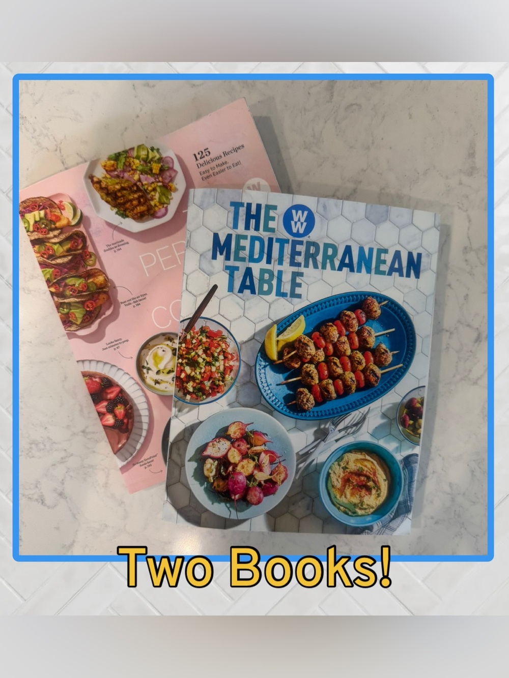TWO Weight Watchers Cookbooks - WW